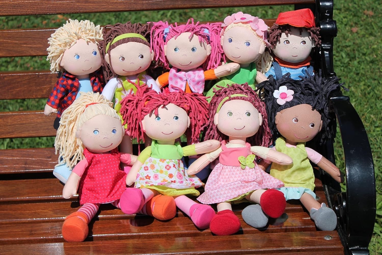Small Soft Baby Doll Toy Durable Learning Play Figure Gift for Kids Toddlers