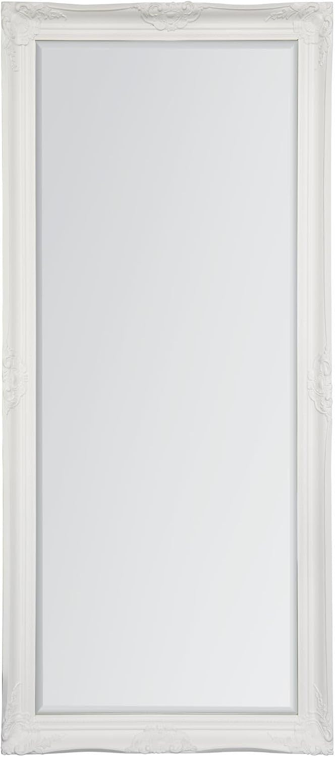 Large Full Length Wall Mirror White 168x76cm Leaner Dressing Decor