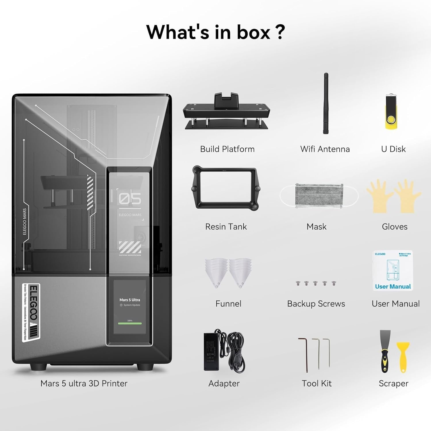 9K Resin 3D Printer 150mm/h AI Camera WiFi Auto Level