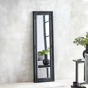 Full Length Antique Wooden Wall Mirror 130x40cm – Bedroom & Living Room