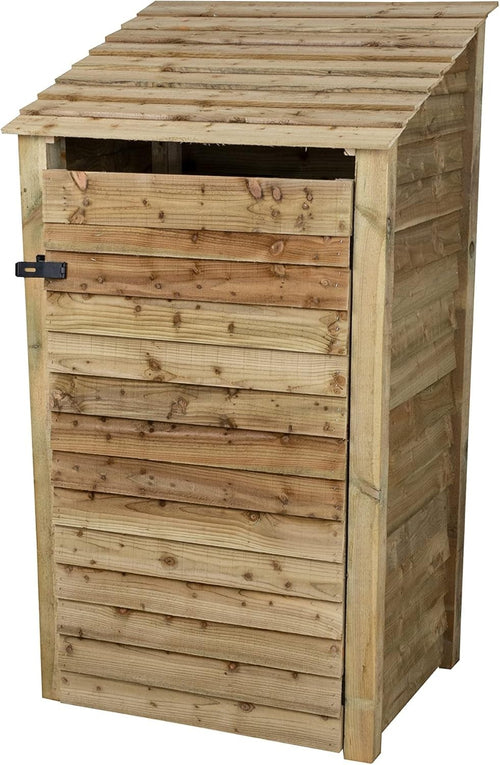 Wooden Garden Tool Shed 99x88x180cm Outdoor Storage Store with Raised Base