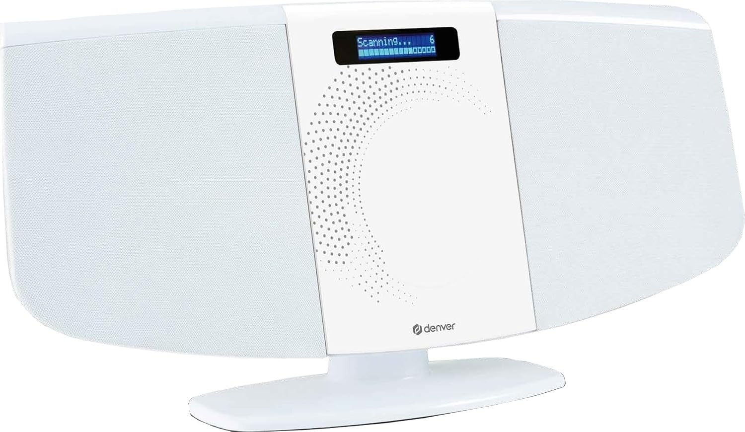 Wall Mountable Bluetooth DAB+ CD Player HiFi System with Remote & USB AUX