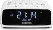 DAB+ FM Digital Clock Radio with Dual Alarm, USB Charging & LCD