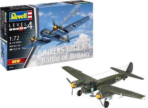 1:72 WWII Bomber Model Kit Battle of Britain – German Aircraft Display Set