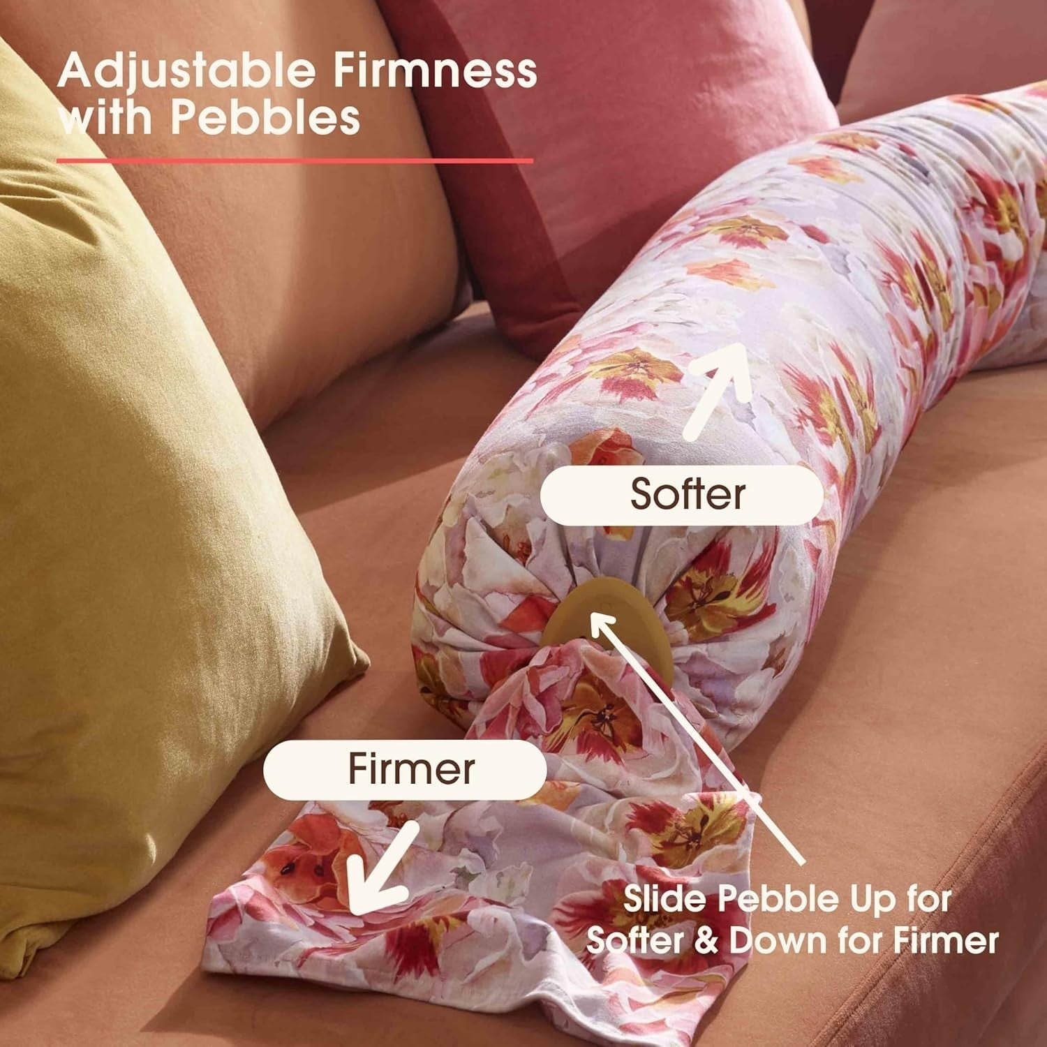 Full Body Pregnancy Pillow Adjustable U Shape Maternity Back Hip Support