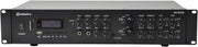 Dual Zone Stereo Amplifier 4x300W Bluetooth USB SD FM Media Player