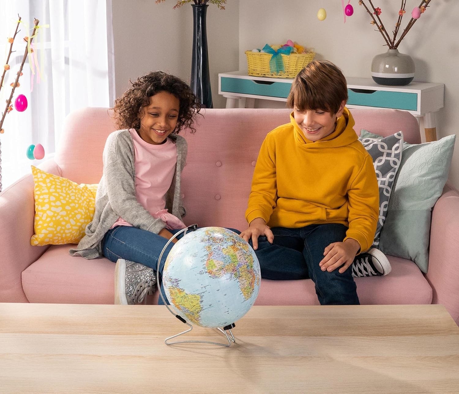 3D World Globe Puzzle 540 Piece Educational Jigsaw Kids Adults Gift