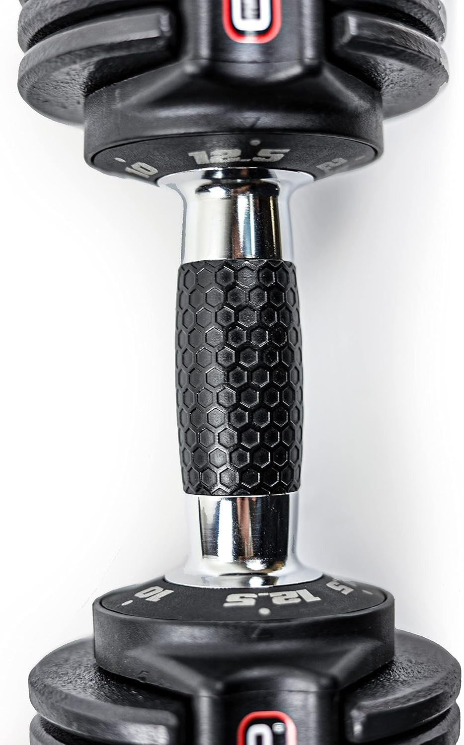 Adjustable Smart Dumbbell 2.5–12.5lb Quick Twist Space Saving Home Gym
