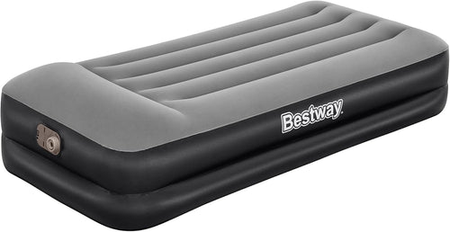 Twin Air Mattress with Built-In Pump – Portable Inflatable Bed for Adults