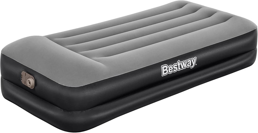 Twin Air Mattress with Built-In Pump – Portable Inflatable Bed for Adults