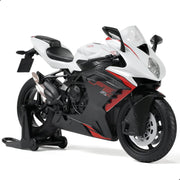 1:12 Diecast Motorcycle Model – No Assembly, Alloy Build, Display Gift Toy