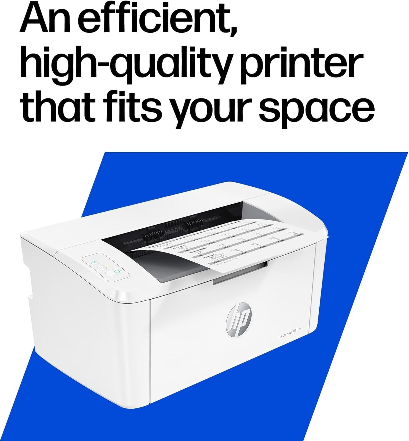 Black Mono Laser Printer A4 Wireless 20ppm Compact Small Office Home