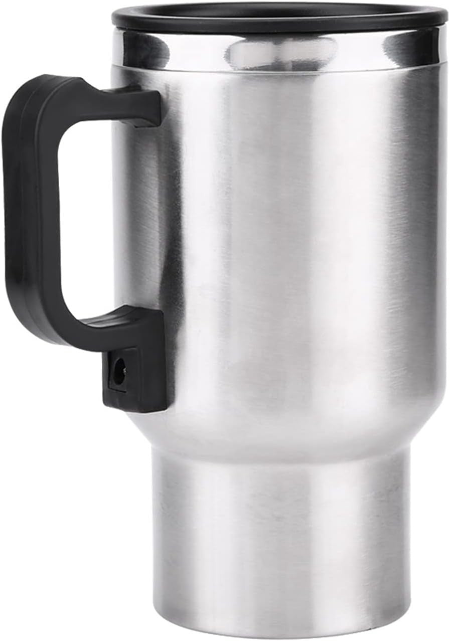 450ml 12V Electric Car Kettle Travel Mug Stainless Steel Heater