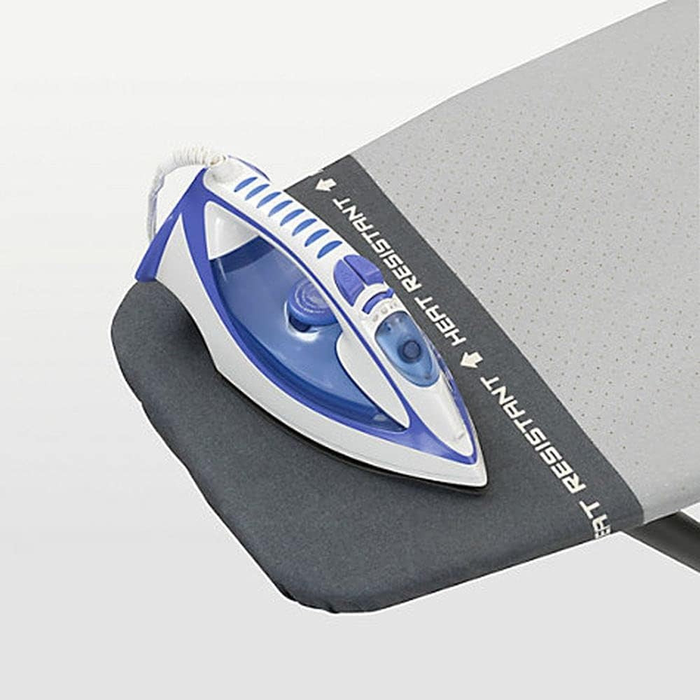 XL Ironing Board 135x45cm Adjustable Height Heat Resistant Zone Non Slip