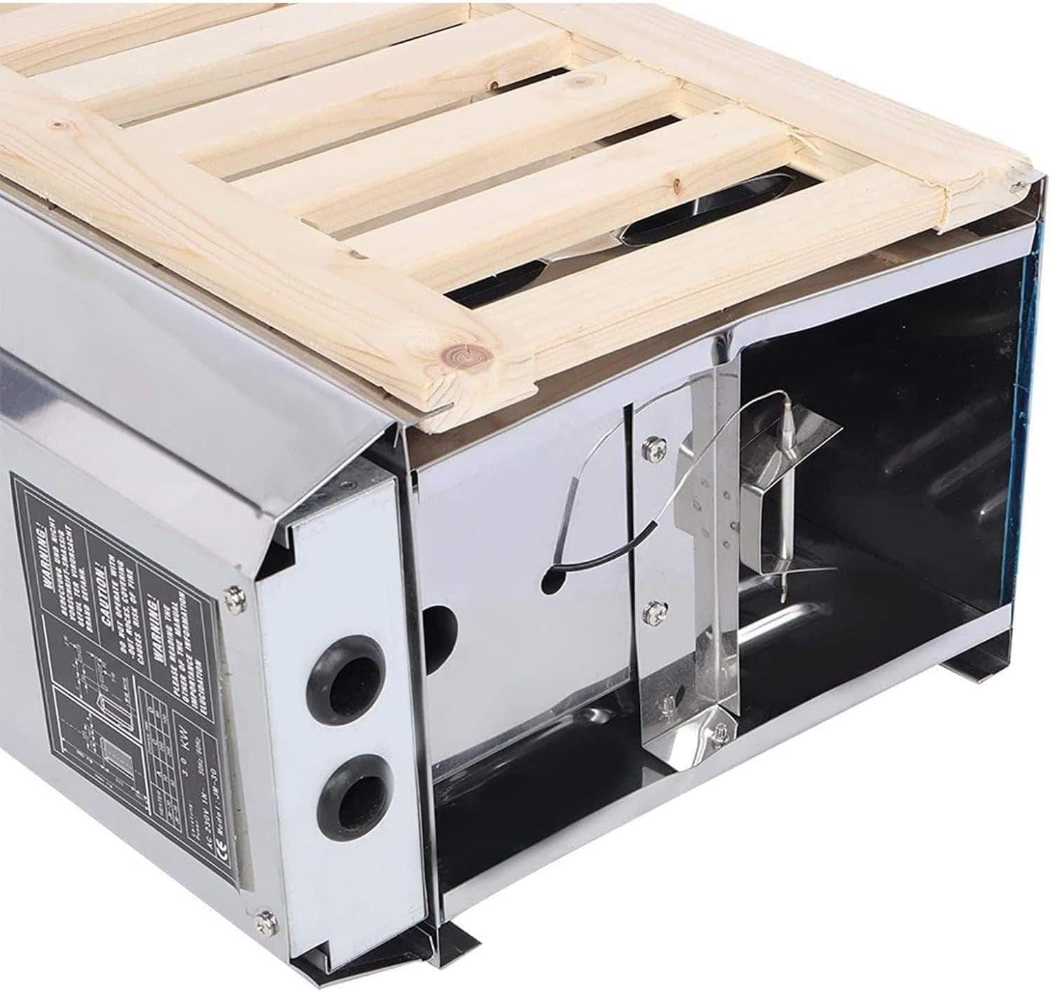 3KW Electric Sauna Heater for 2–4m³ Room – Stainless Steel, Timer Control