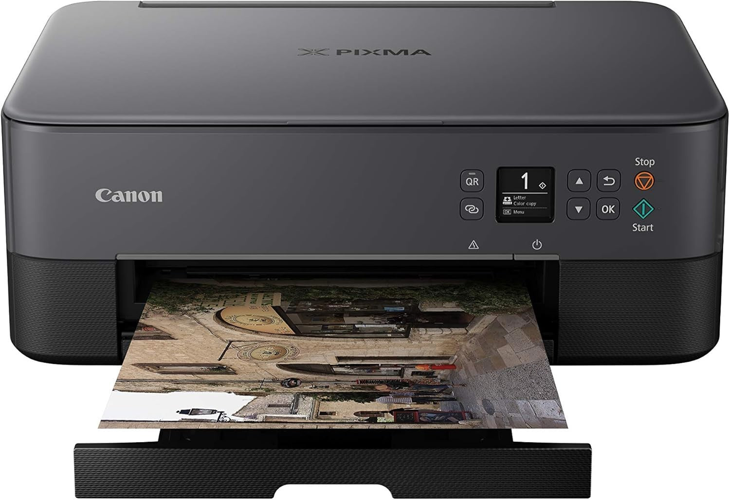 Wireless Printer | Colour & B/W, Duplex, Cloud Print, Compact Black