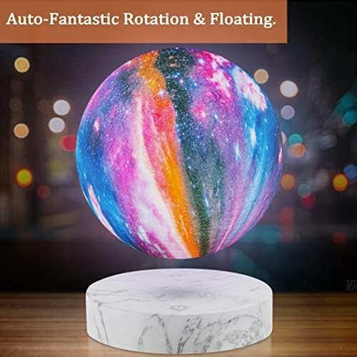 Painted Levitating Galaxy Moon Lamp 16-Color Floating LED Light with Remote