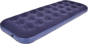 Single Air Mattress Inflatable Bed – Flocked Top Camping Sleeping Pad