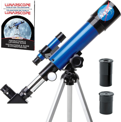 Lunar Telescope for Kids with Tripod | 90x Magnification Beginner Scope