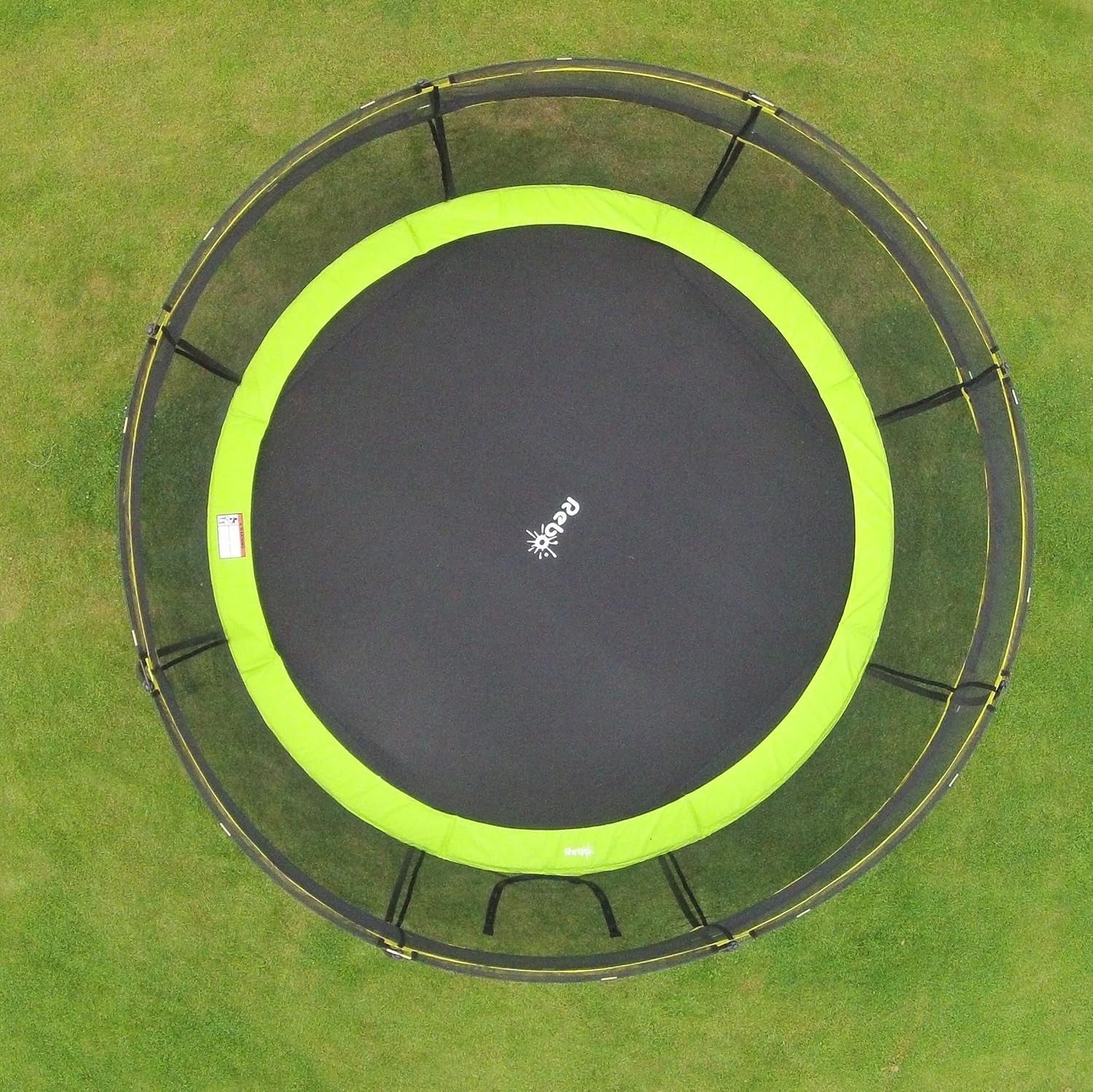 12ft Garden Trampoline with Halo Safety Enclosure Heavy Duty