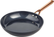 28cm Copper & Black Ceramic Non-Stick Frying Pan – Induction & Oven Safe