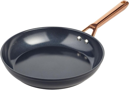 28cm Copper & Black Ceramic Non-Stick Frying Pan – Induction & Oven Safe
