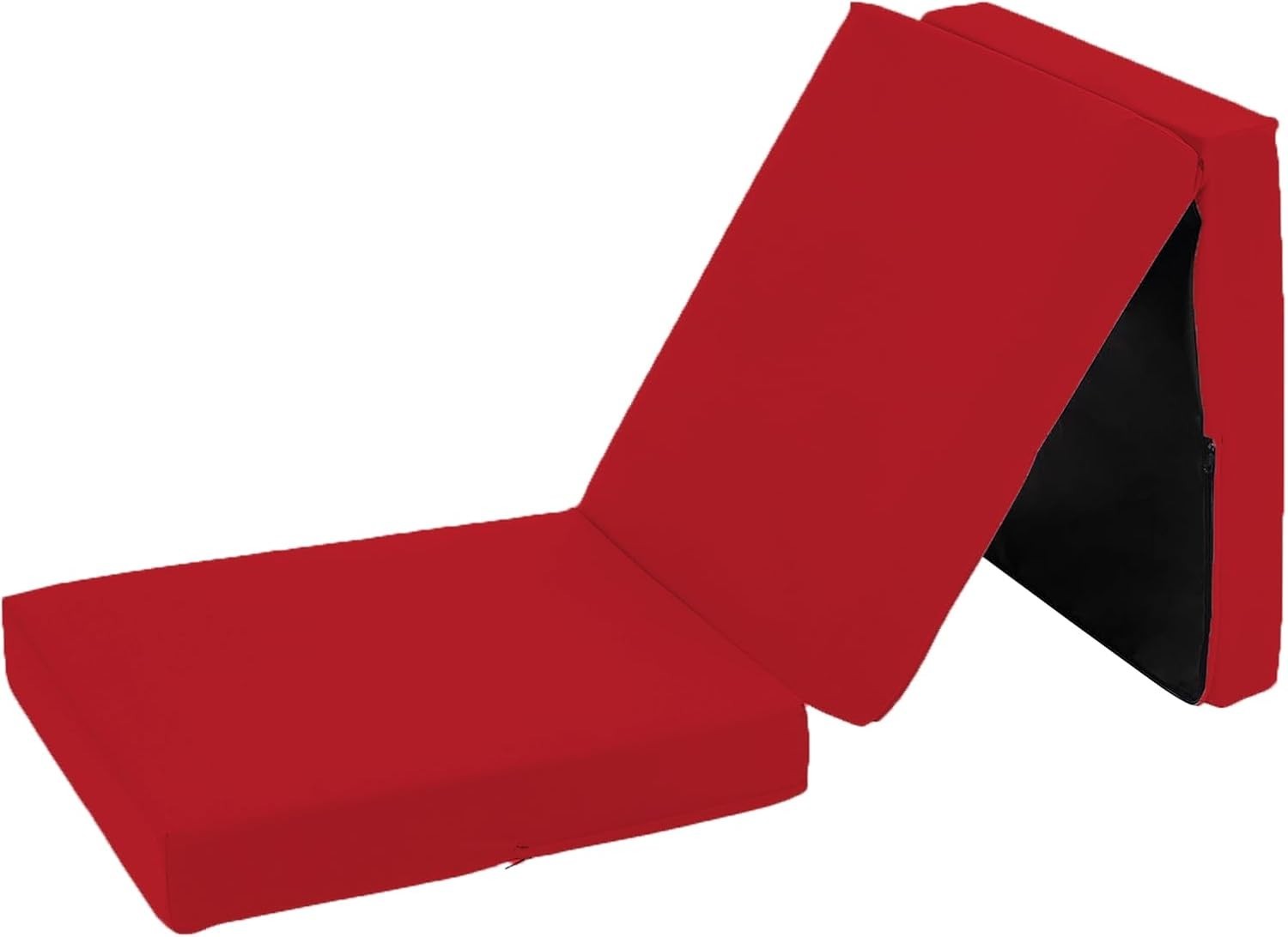 Foldable Foam Futon Mattress Bed Chair for Adults Kids Sleepover Lounge