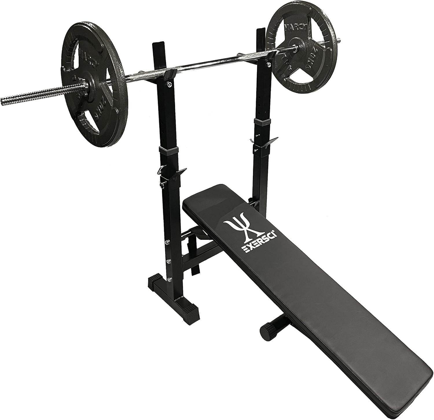 4 in 1 Folding Weight Bench Incline Decline Dip Station 200kg Home Gym