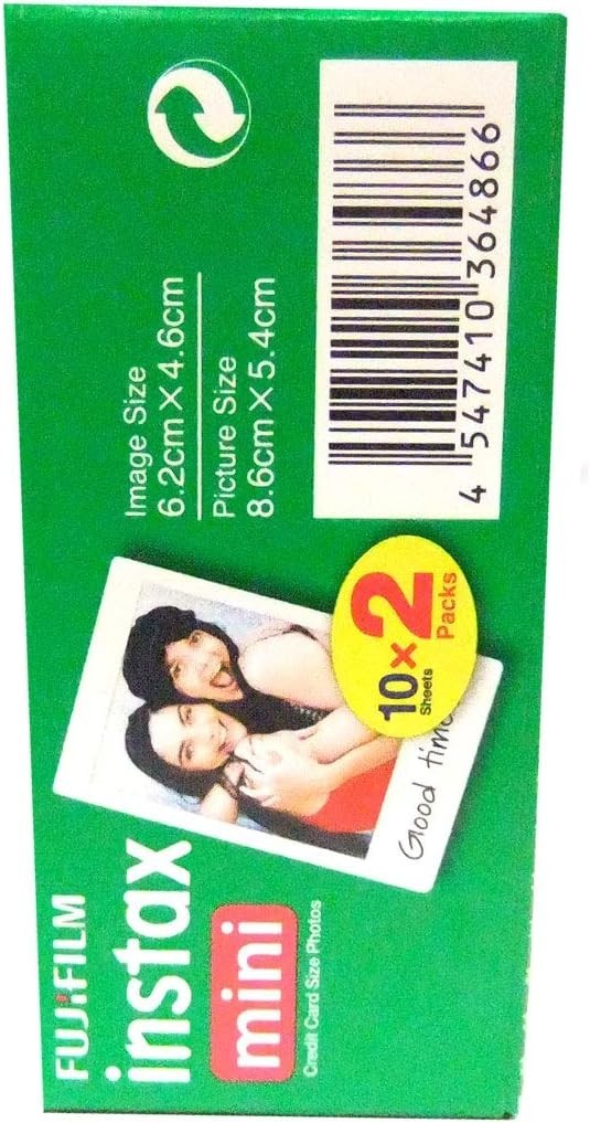 100 Instant Film Sheets for Mini Camera Photo Paper Colour Prints