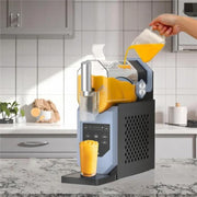 Slushie Machine No Ice Needed Frozen Drink Maker 5 Presets Self Cleaning