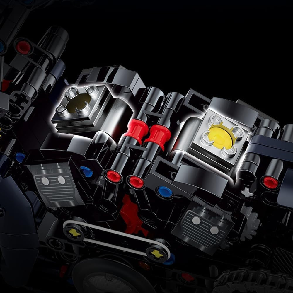 Motorbike Building Kit 623pcs – Technic Motorcycle Model for Adults & Kids