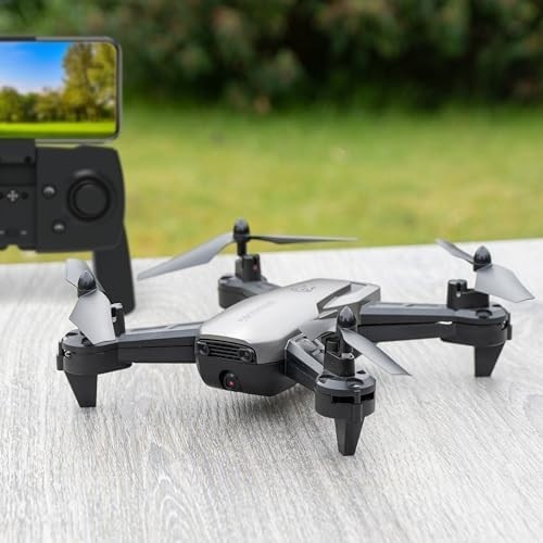 FPV Drone with Wi-Fi, 360° Flips, Auto-Landing, Beginner-Friendly
