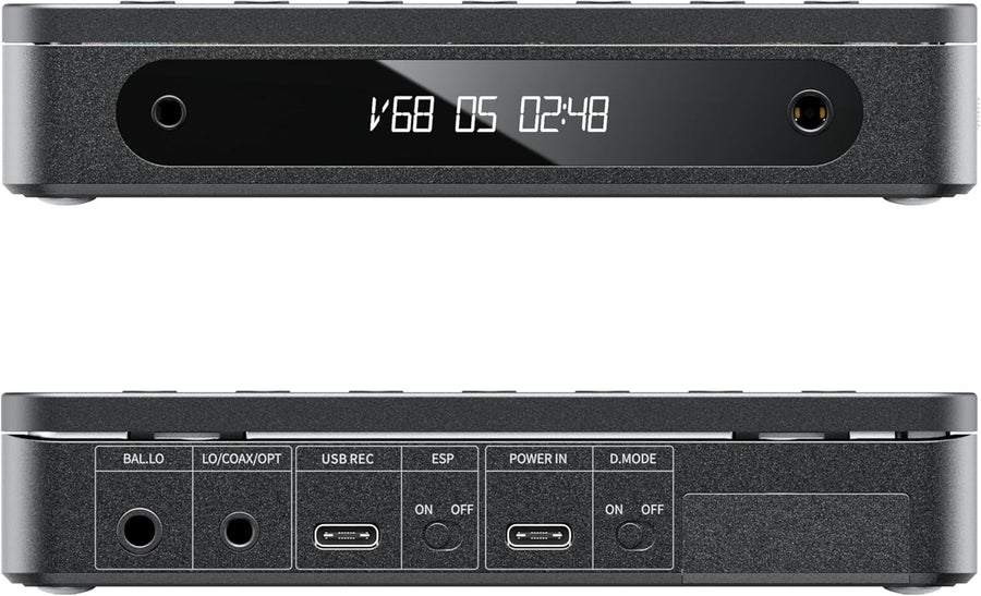 Portable CD Player Bluetooth aptX HD Optical Coaxial ESP Rechargeable