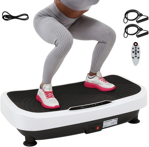 Vibration Plate Exercise Machine 120 Speed 200W Home Fitness