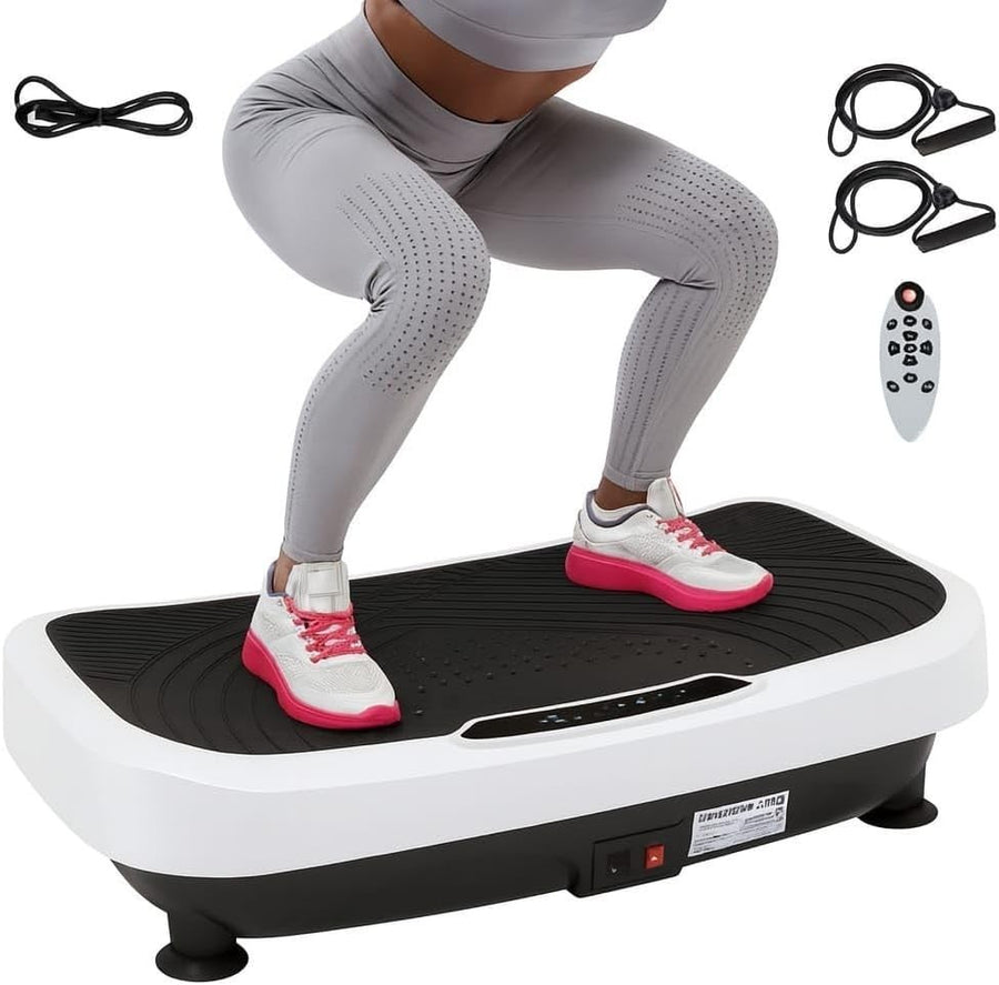 Vibration Plate Exercise Machine 120 Speed 200W Home Fitness