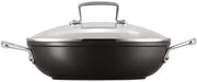 24cm Toughened Non Stick Casserole with Glass Lid – Oven & Induction Safe