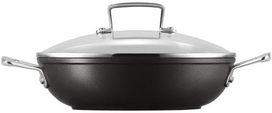 24cm Toughened Non Stick Casserole with Glass Lid – Oven & Induction Safe
