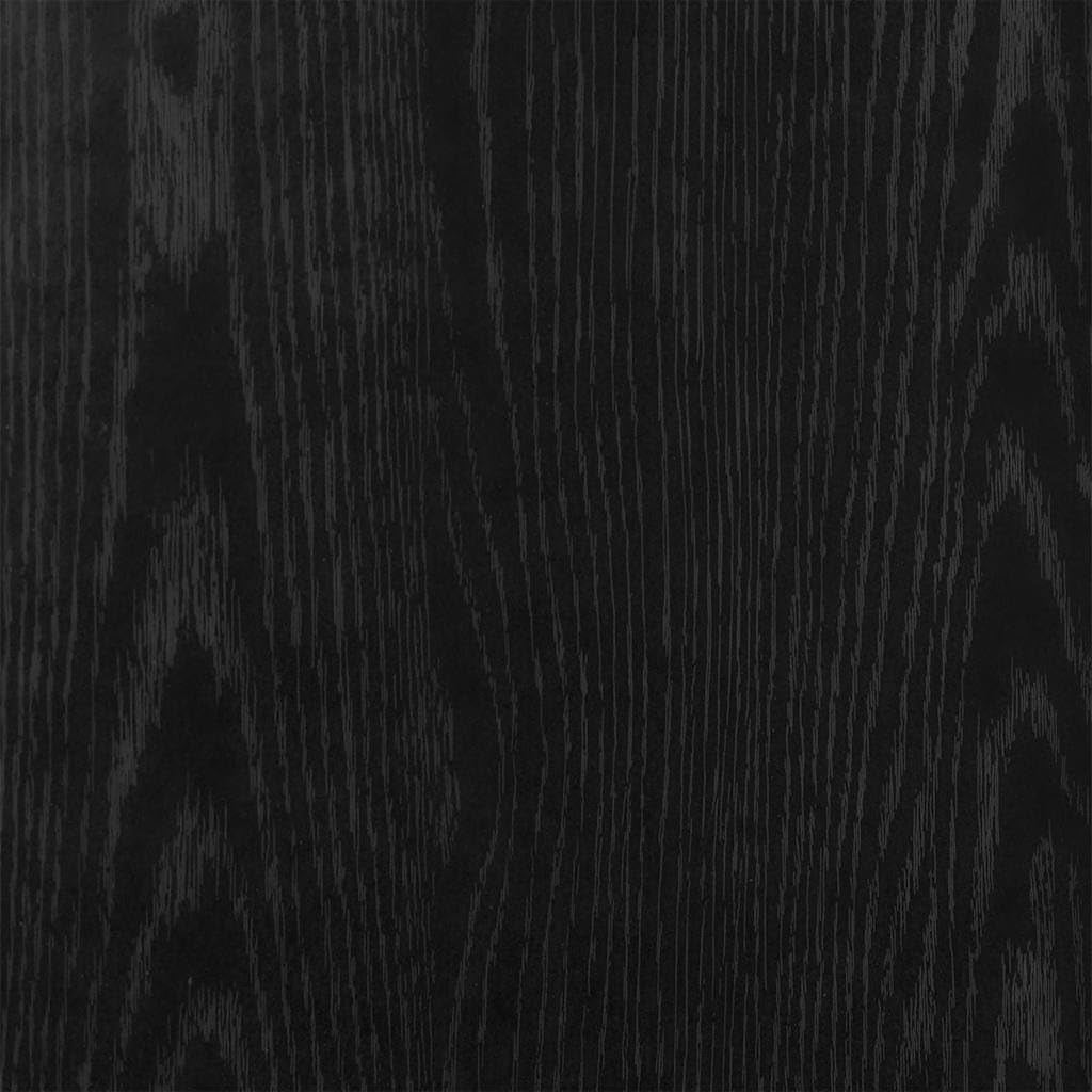Modern Black Nesting End Side Tables Engineered Wood Living Room Bedroom 20kg Ma
