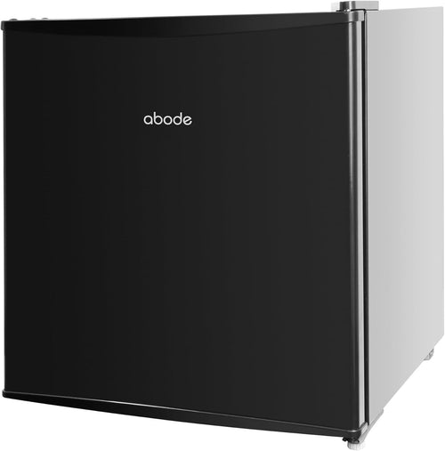 43L Mini Fridge Countertop Reversible Door Ice Box Black