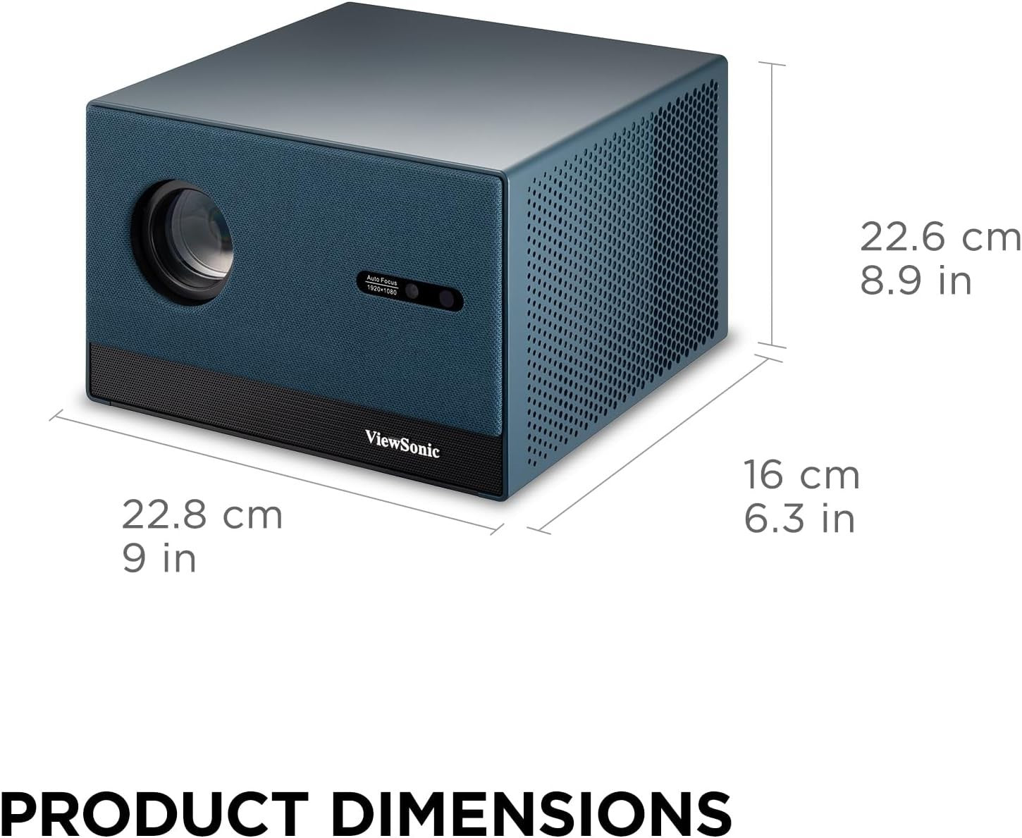 1080P Smart Projector Google TV Netflix WiFi Bluetooth 140" Auto Focus