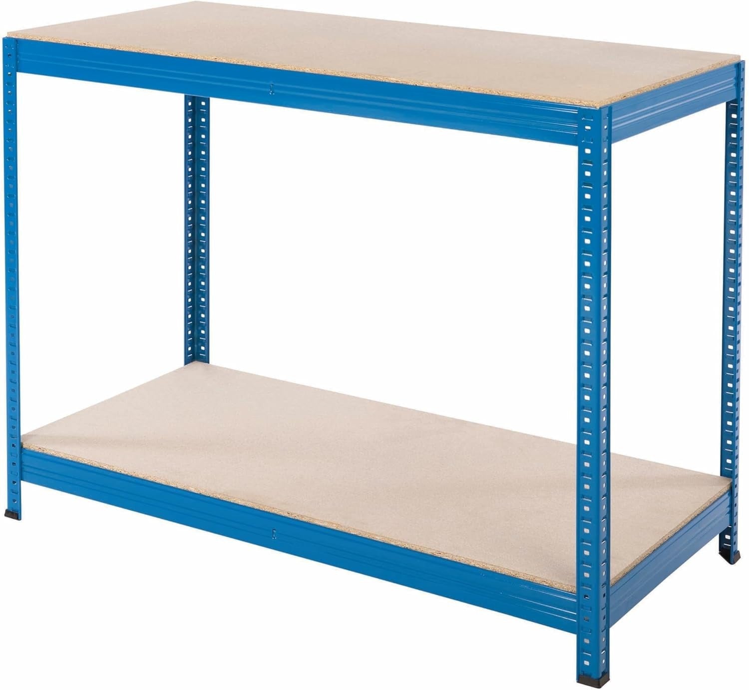 1200mm Industrial Workbench 300kg Load Chipboard Top with Adjustable Shelf