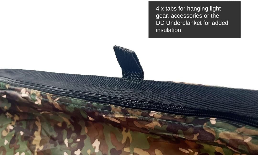 Lightweight Double-Layer Camouflage Camping Hammock with Easy Setup & Storage