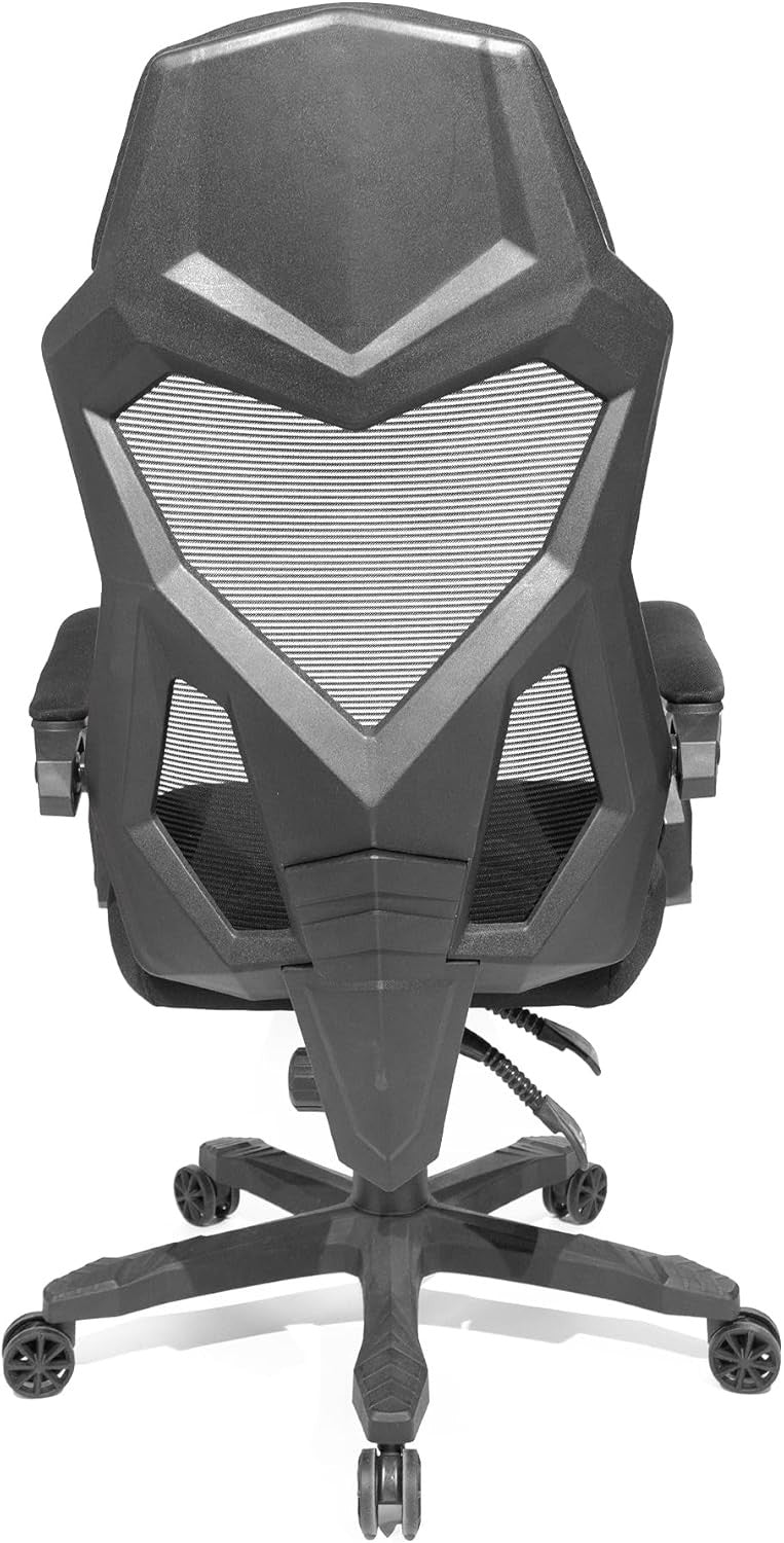 Ergonomic Gaming Chair Mesh Office Chair Reclining Swivel Black