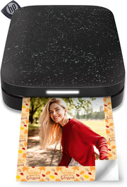 Portable Smartphone Photo Printer | 2x3 Wireless Color Prints | Black
