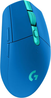 Blue Wireless Gaming Mouse 12000DPI Lightweight 6 Button 250Hr Battery PC