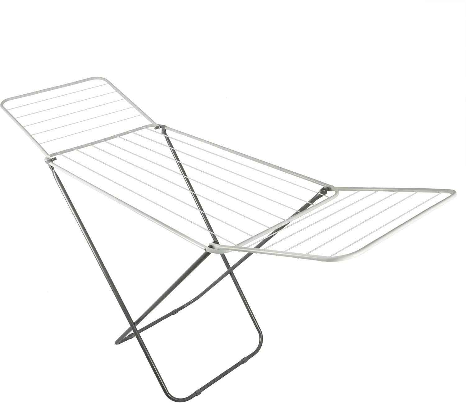 Large Winged Clothes Airer Folding Laundry Drying Rack Indoor Outdoor