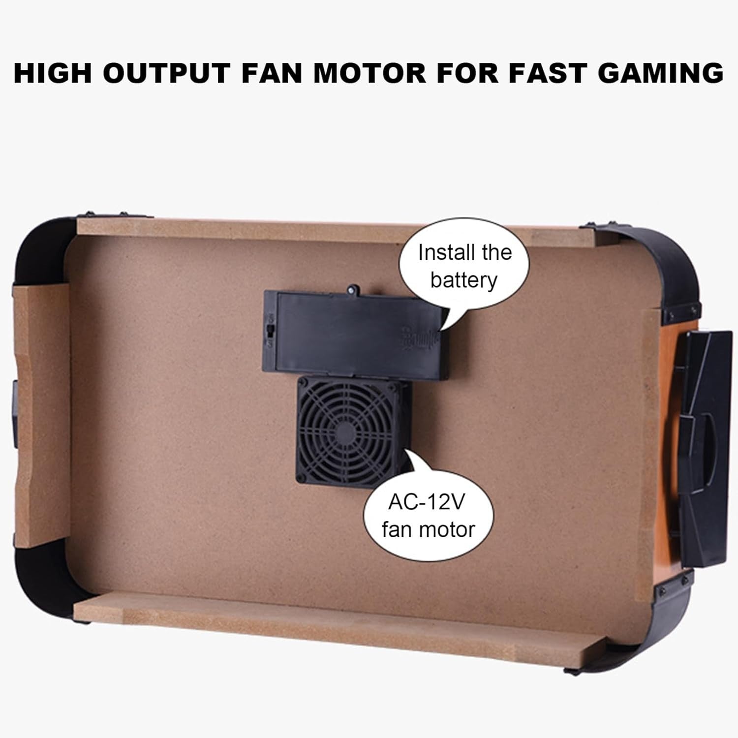 20in Tabletop Air Hockey Game Kids Mini Powerful Fan Family Fun