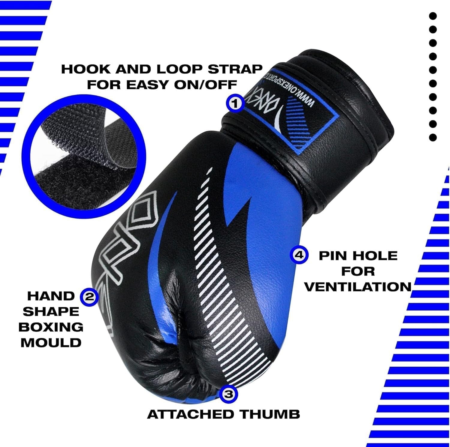 Kids Freestanding Punching Bag 3.5FT Boxing Set Gloves Base