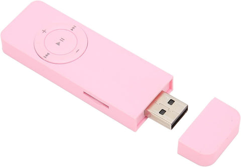 USB MP3 Player Stick HiFi Lossless 64GB Portable Pink