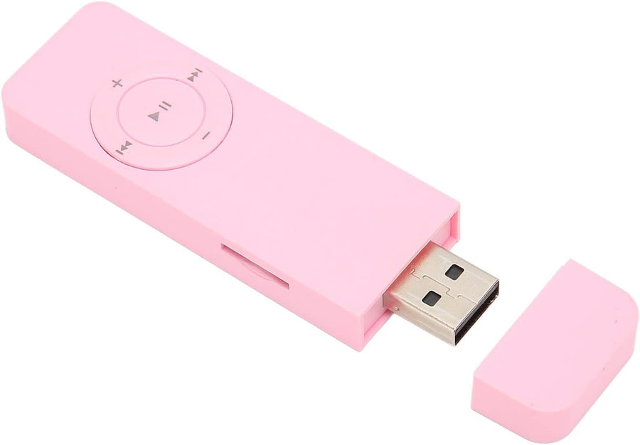 USB MP3 Player Stick HiFi Lossless 64GB Portable Pink